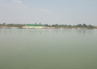 Lago artificial Parque Bicentenario-Etsamex-3